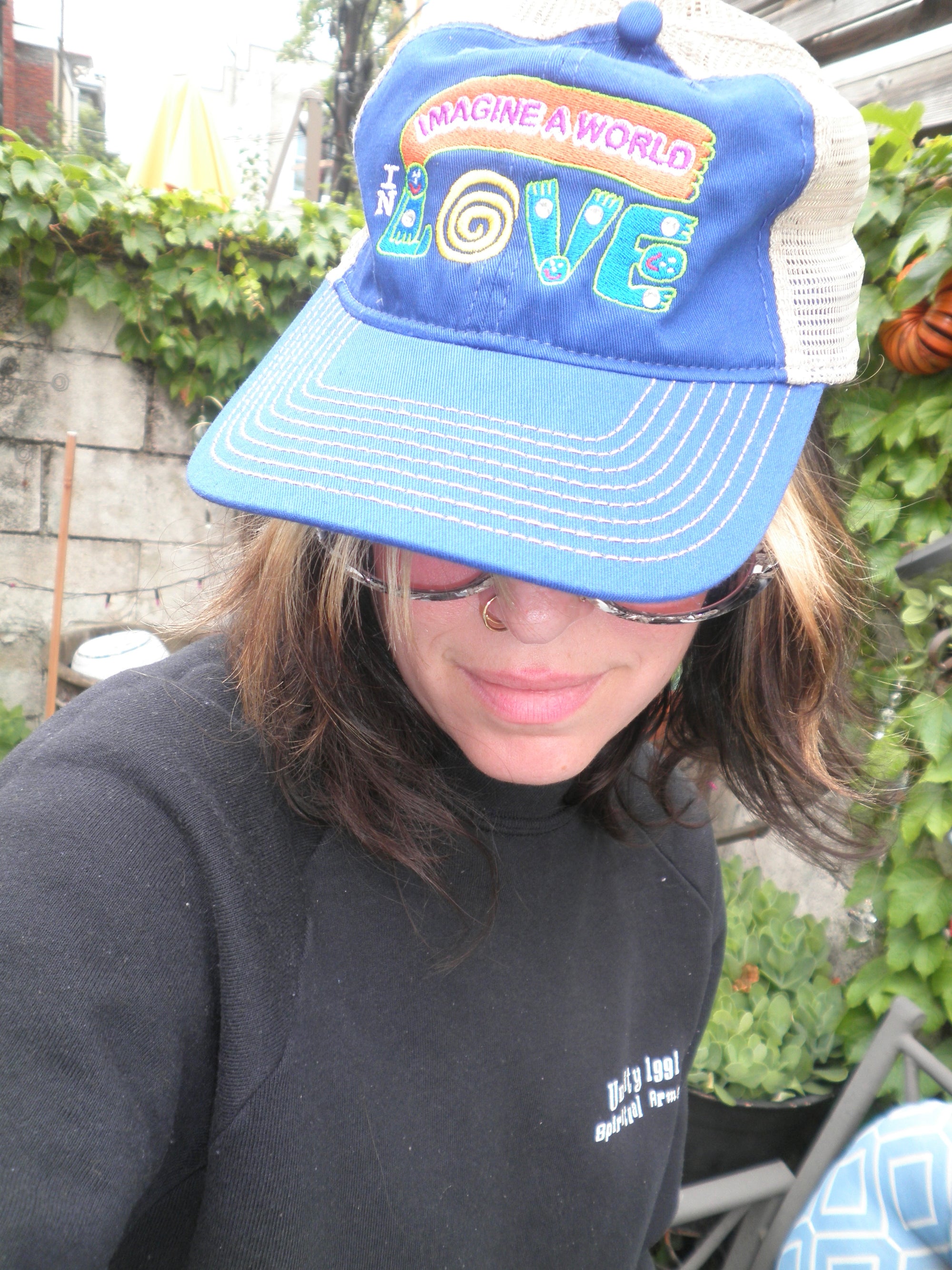 Imagine A World Embroidered Hat | PREORDER