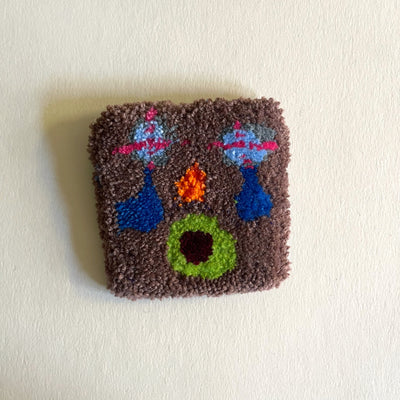 Naive Tufted Wall Art Buddy | Brownie BBB