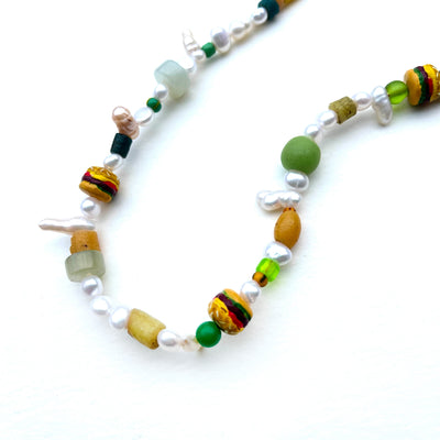 Burger Delight Pearl Necklace