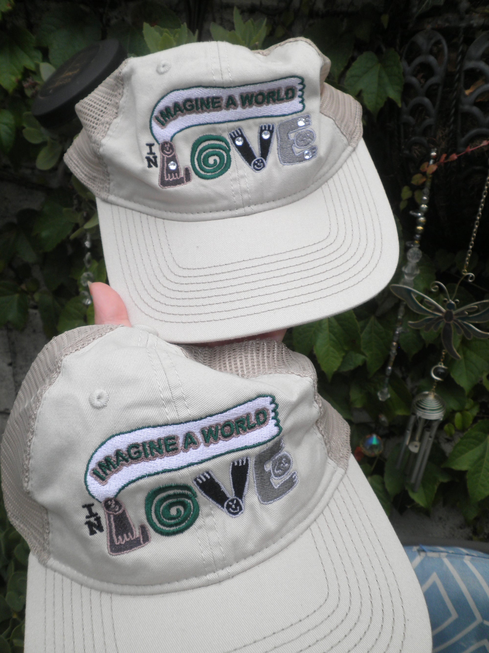 Imagine A World Embroidered Hat | PREORDER