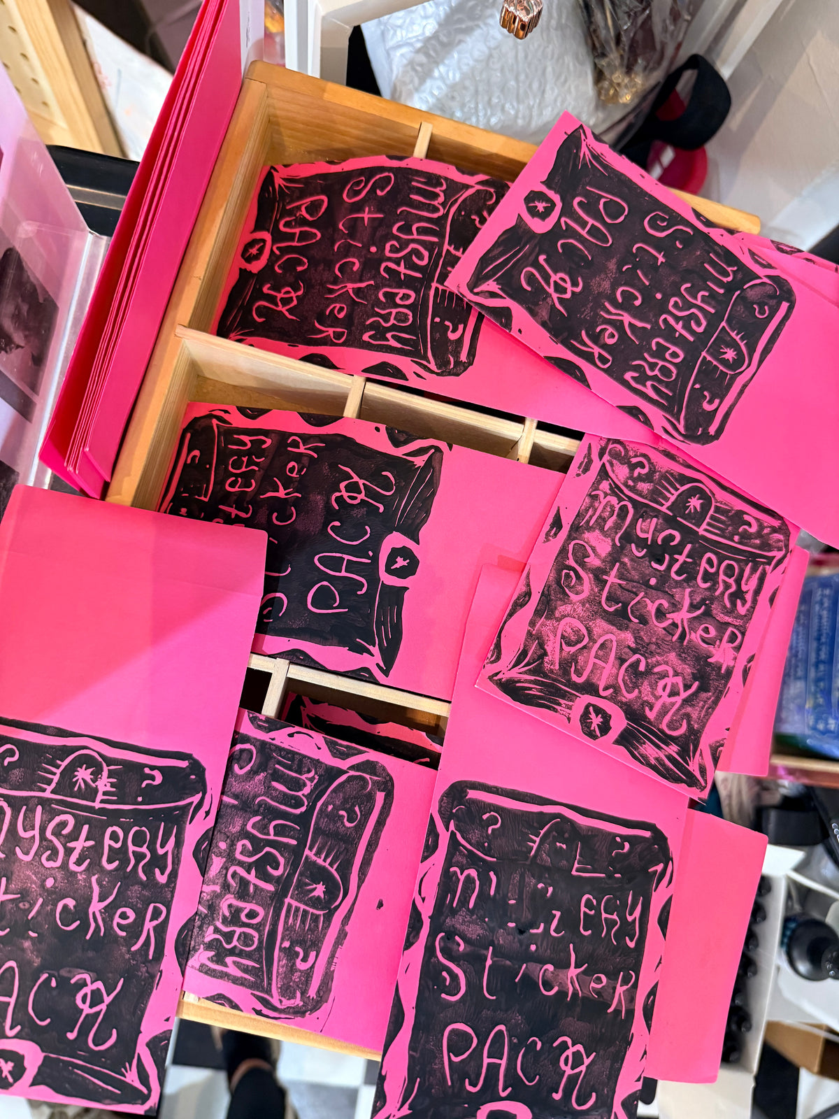 MYSTERY Sticker Pack (3 Stickers)