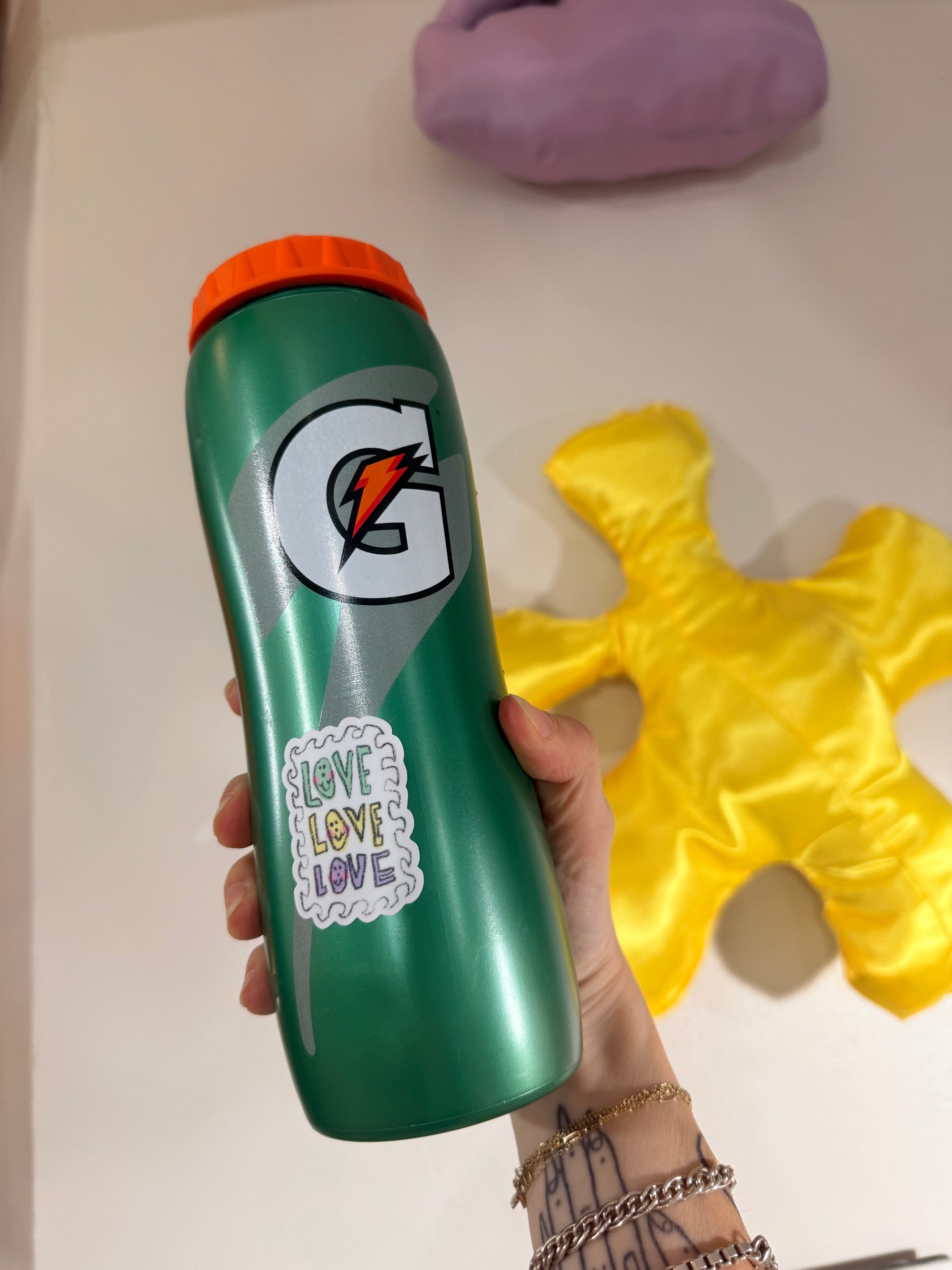 Water Bottle Spells Sticker Page