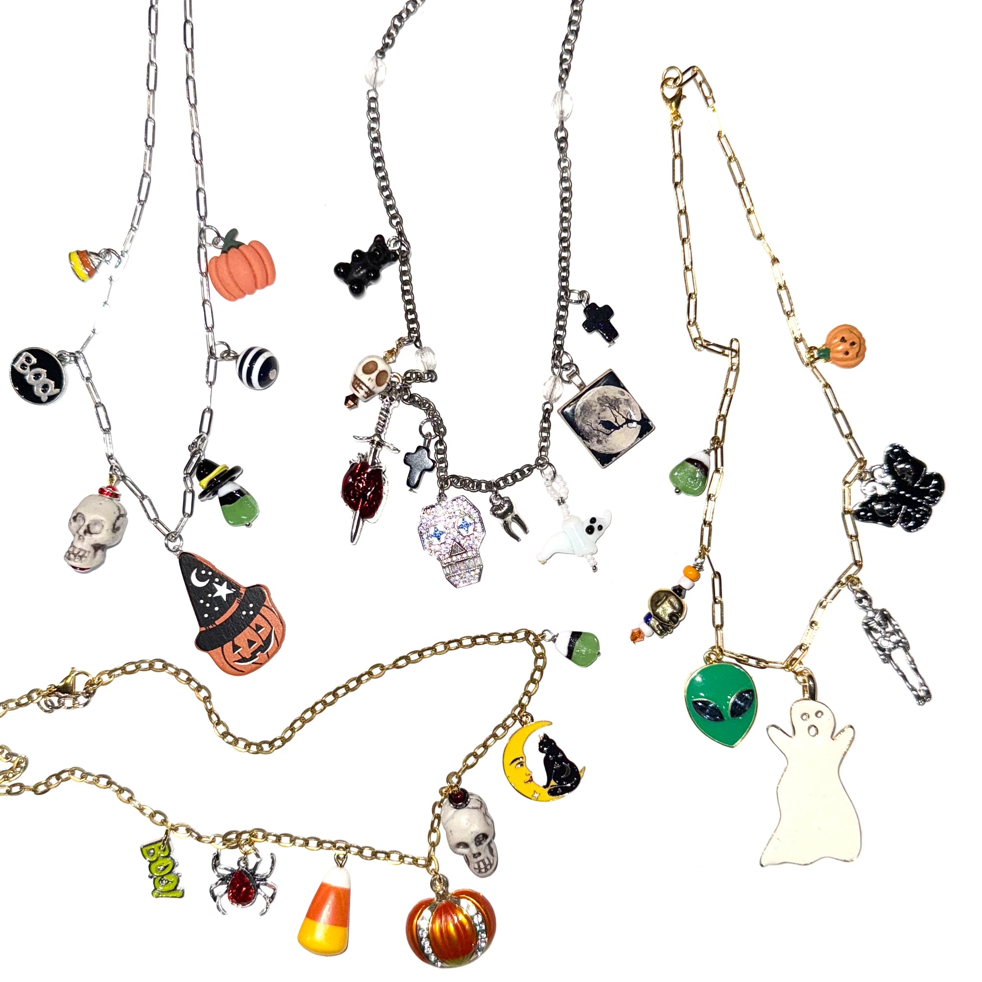 Halloween Charm Necklace