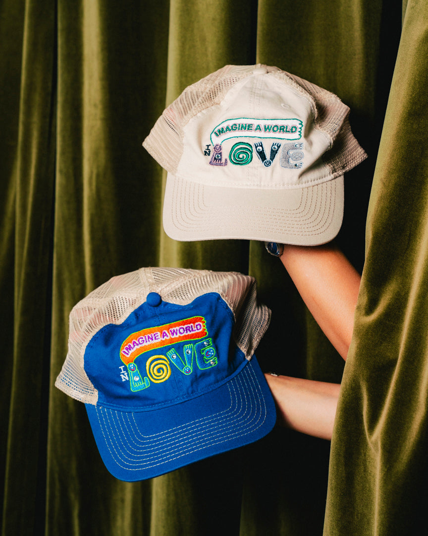 Imagine A World Embroidered Hat