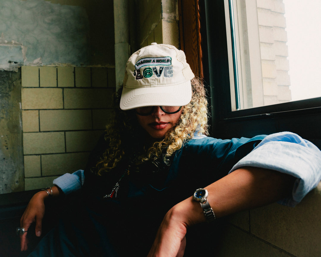 Imagine A World Embroidered Hat