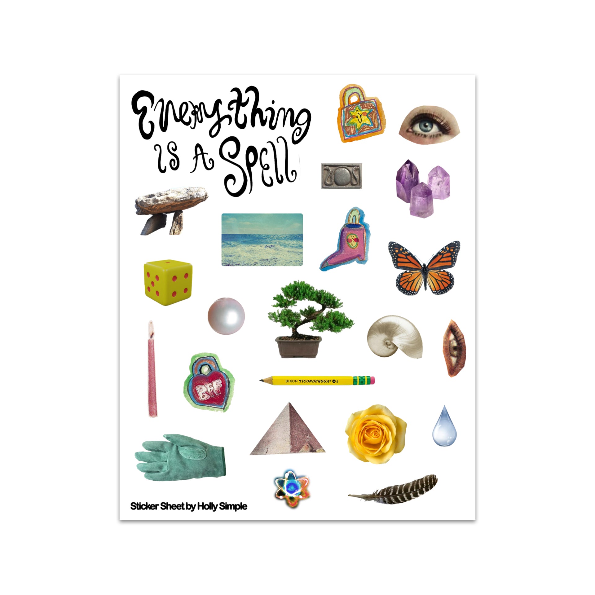 Everything is a Spell Junk Journal + Sticker Sheet