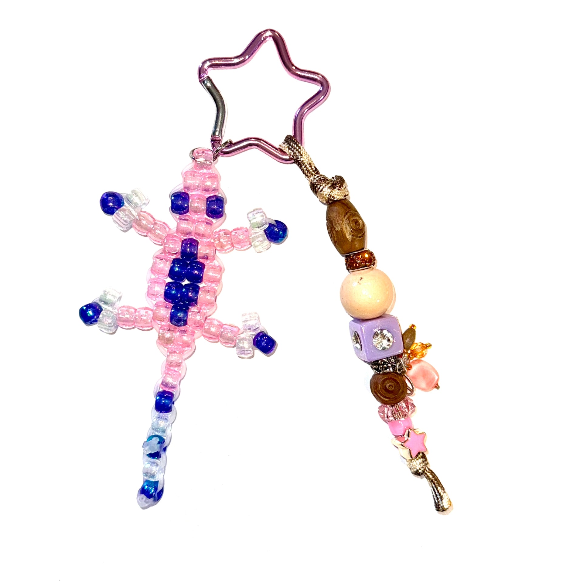 Summer Camp Beaded Allogator Charm