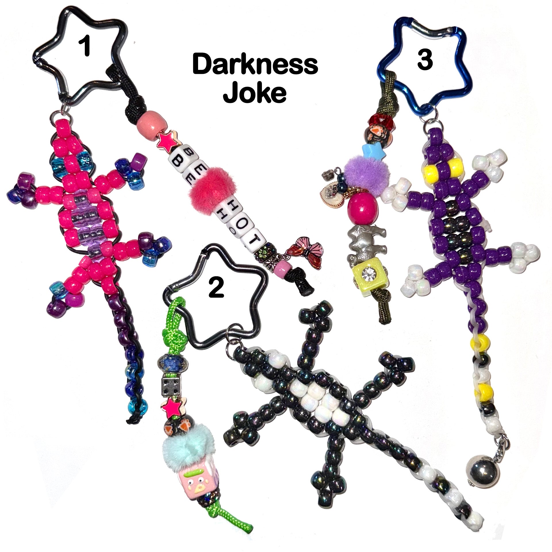 Summer Camp Beaded Allogator Charm