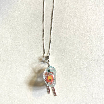 Euphoric Glob Necklace | Pink Brain