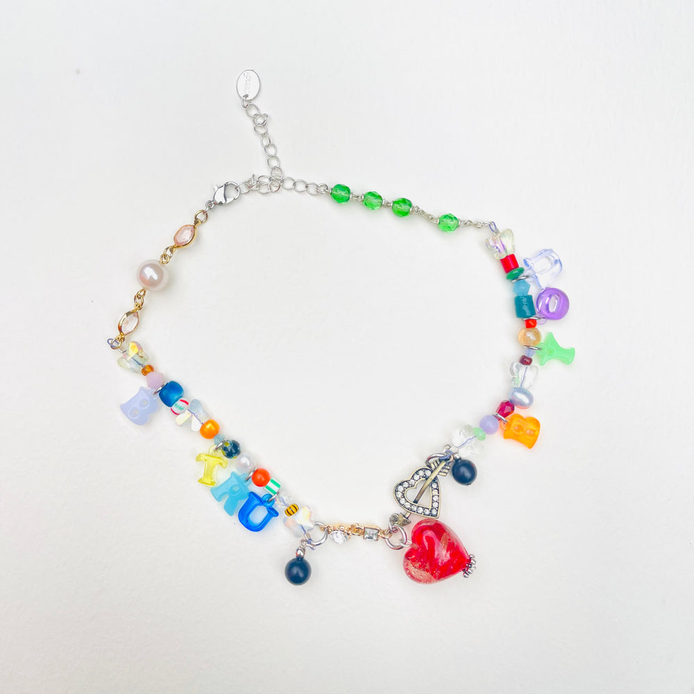 Good Slogan Charm Necklace | B TRU B YOU