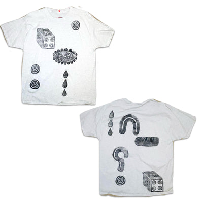 Block Print Icon Recycled Tee
