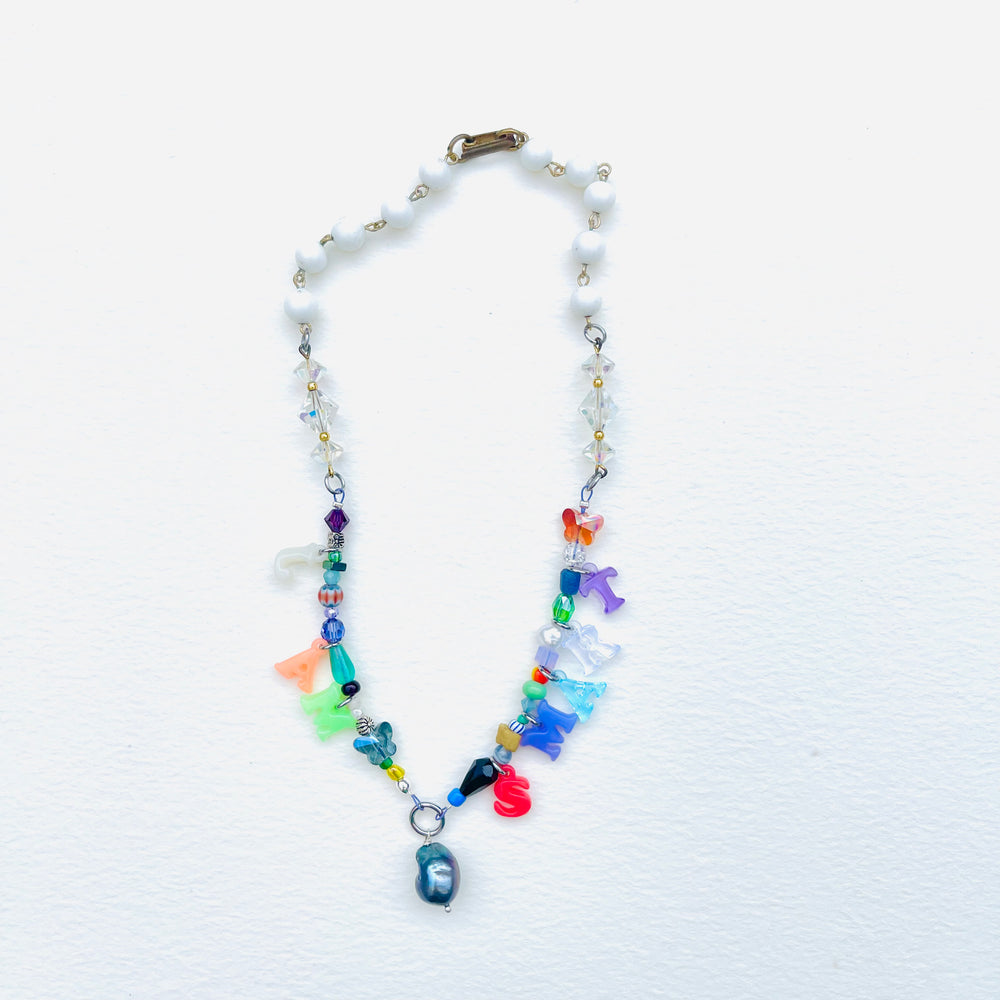Good Slogan Charm Necklace | I AM SMART