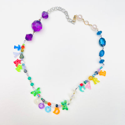 Good Slogan Charm Necklace | TAKE GOOD CARE