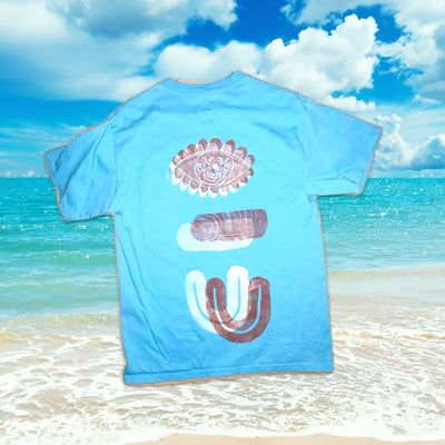 Block Print Icon Recycled Tee