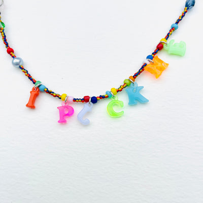 Good Slogan Charm Necklace | I PICK ME