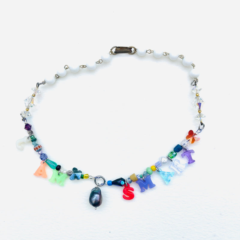 Good Slogan Charm Necklace | I AM SMART
