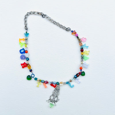 Good Slogan Charm Necklace | LAUGH TIL IT HURTS