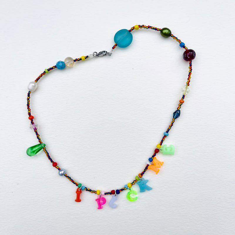 Good Slogan Charm Necklace | I PICK ME