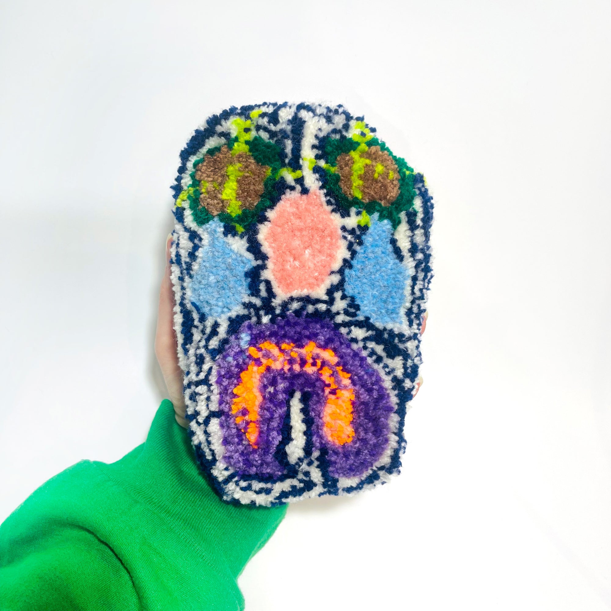 Mini Travel Buddy Pillow | Navy