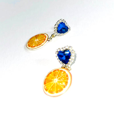 Regal Slice Dangle Earrings