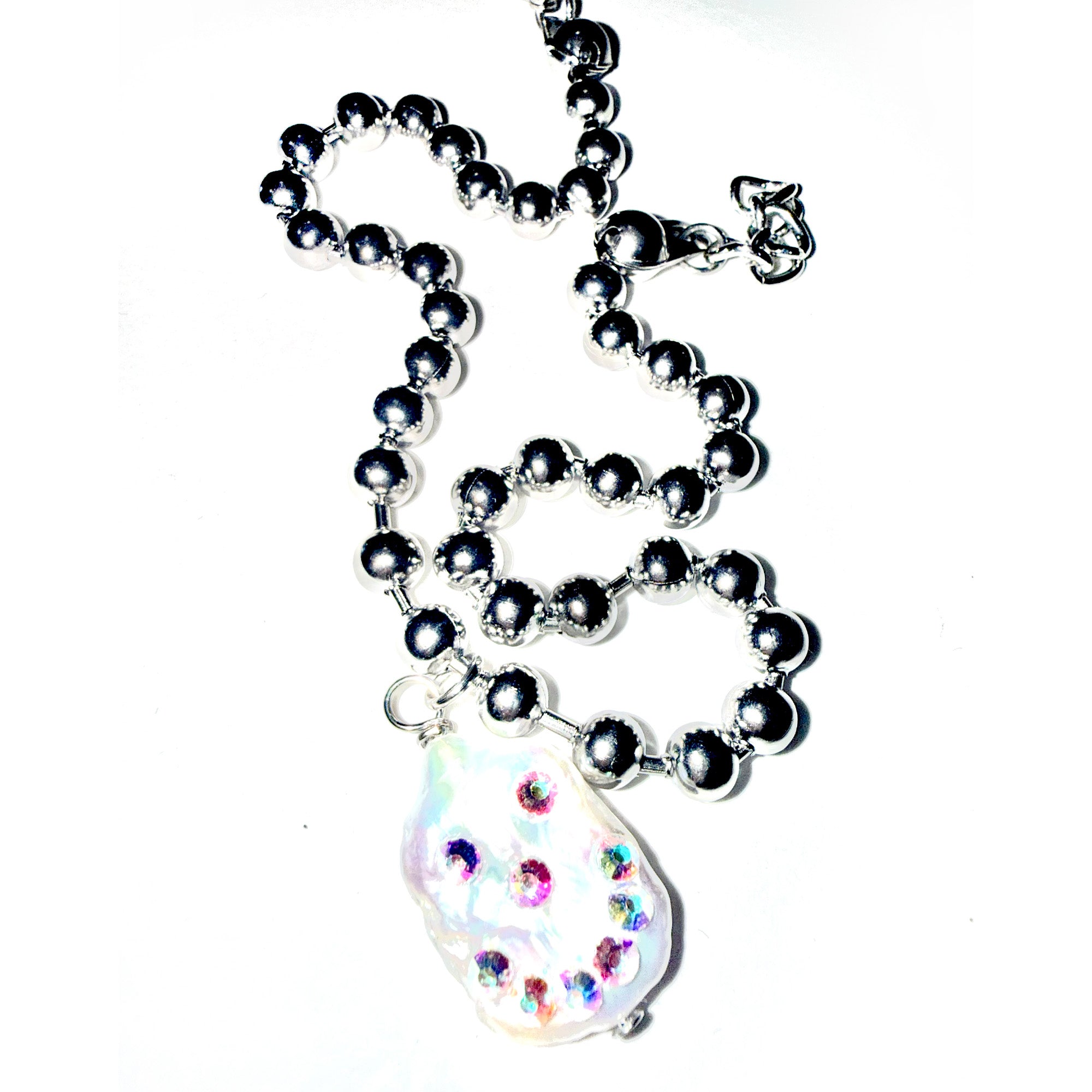 Pearl People Ball Chain Choker