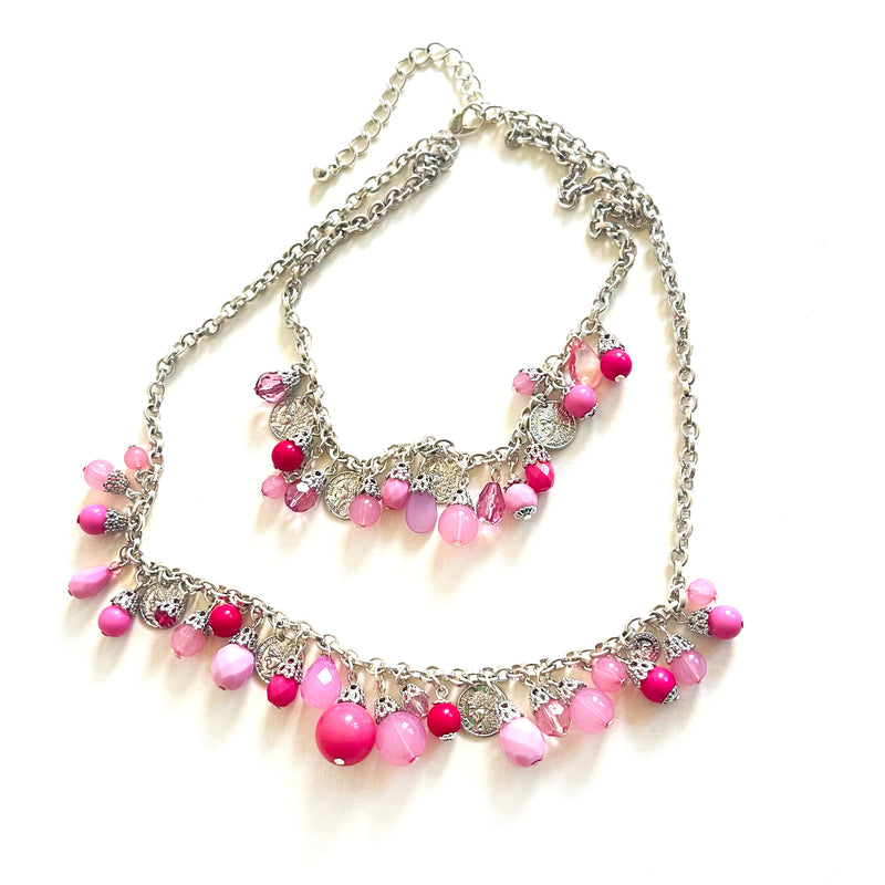 Layered Barbie Chain Necklace