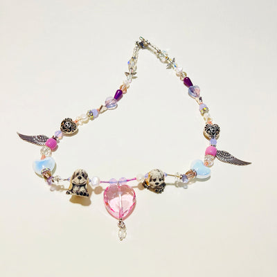 Puppy Love Beaded Necklace