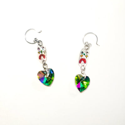 Doodle Buddy Earrings | Heart Buddy