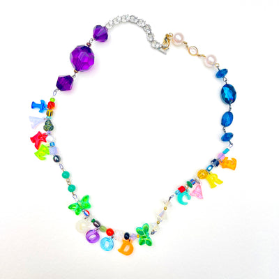 Good Slogan Charm Necklace | TAKE GOOD CARE