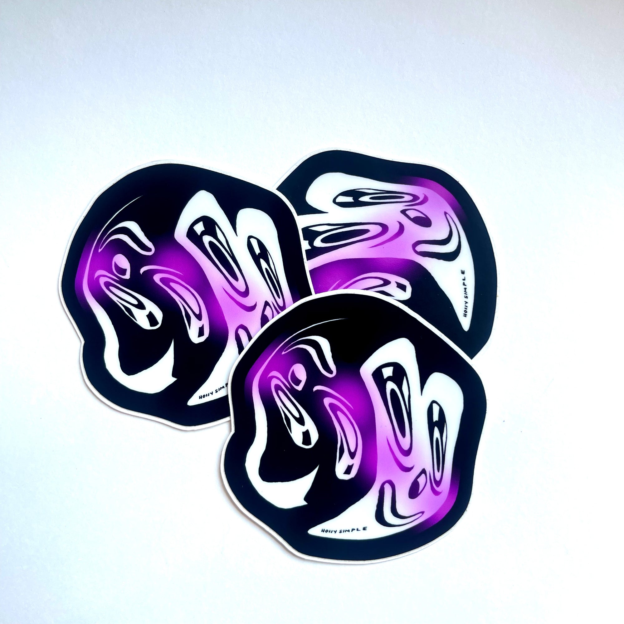 Yin Yang Heart Buddies  ☯️  Vinyl Sticker