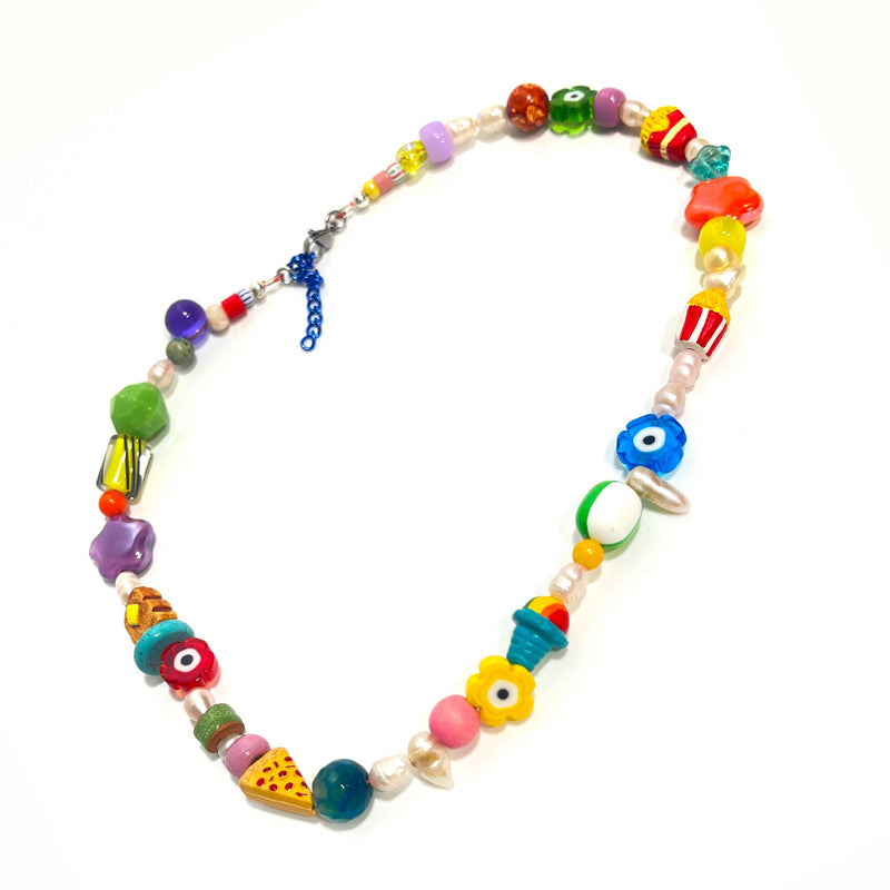 Yummy Chunky Pearl Beaded Necklace
