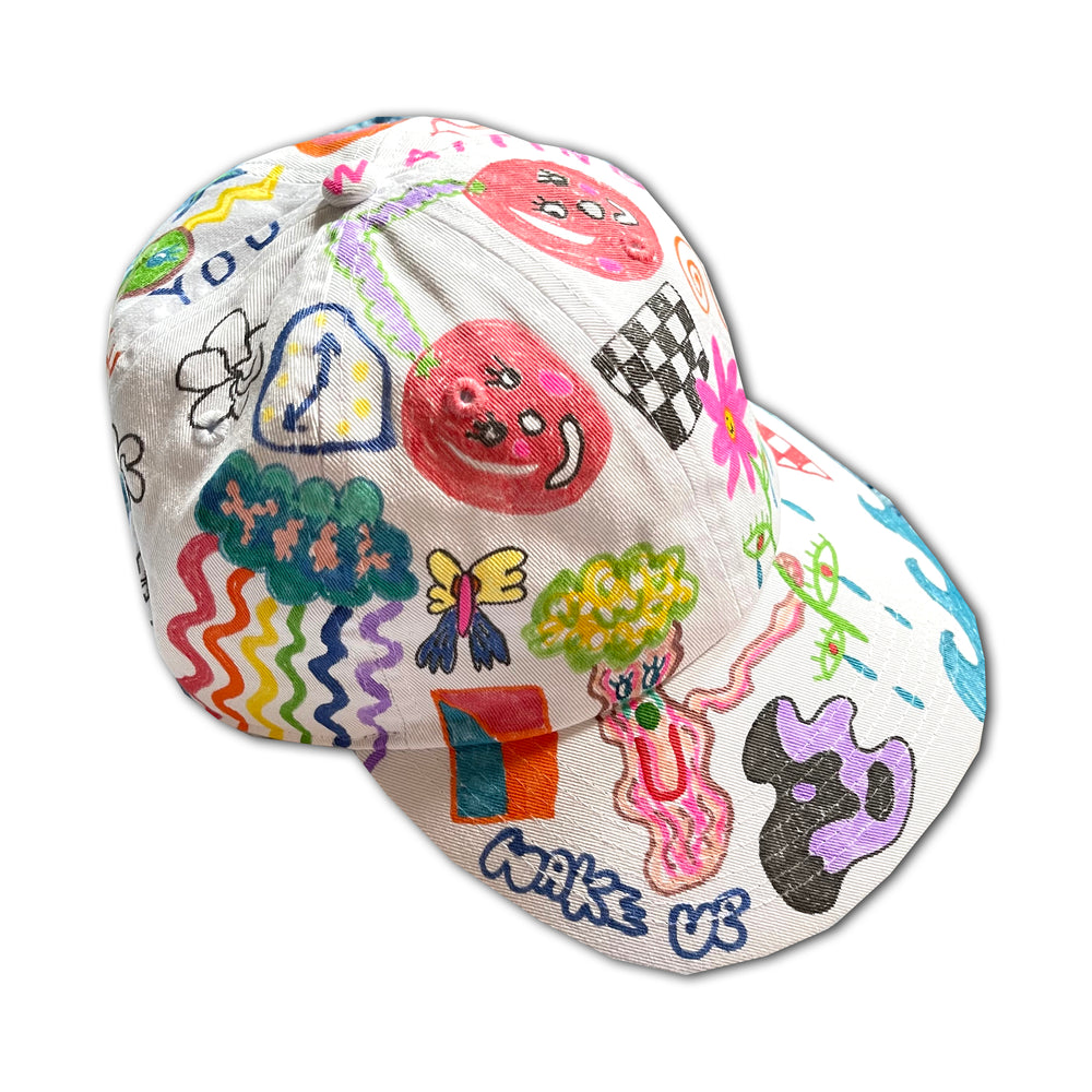 “Favorite Things” Doodle Hat | MADE TO ORDER