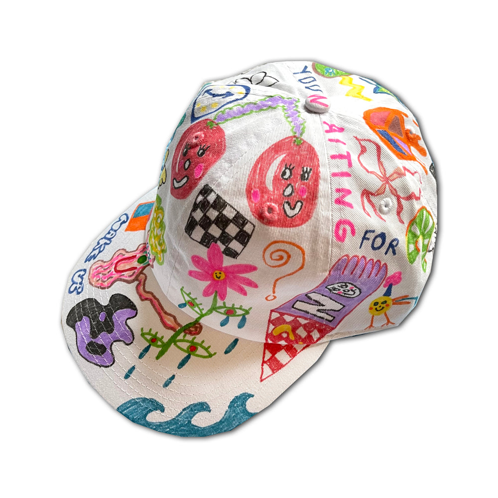 DOODLE VARSITY BALL CAP | MADE TO ORDER