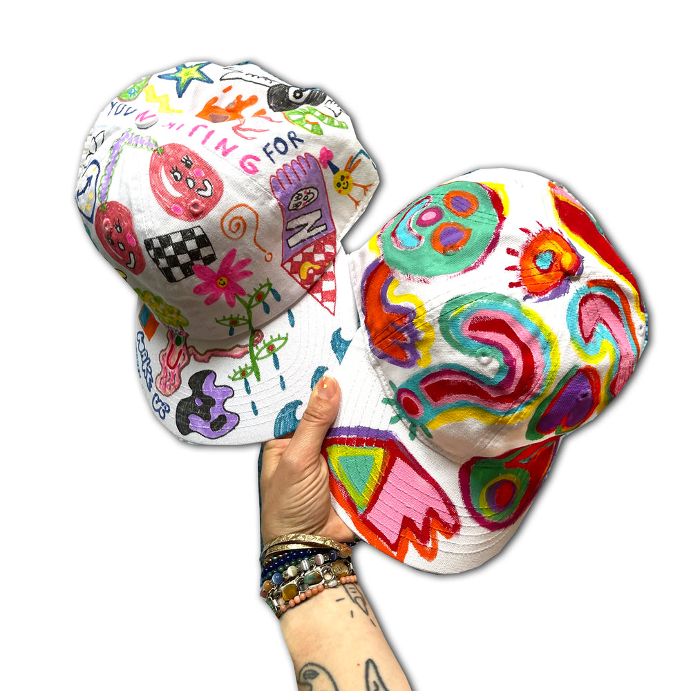 DOODLE VARSITY BALL CAP | MADE TO ORDER