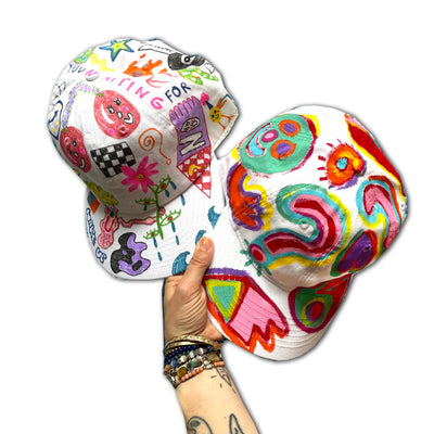 DOODLE VARSITY BALL CAP | MADE TO ORDER