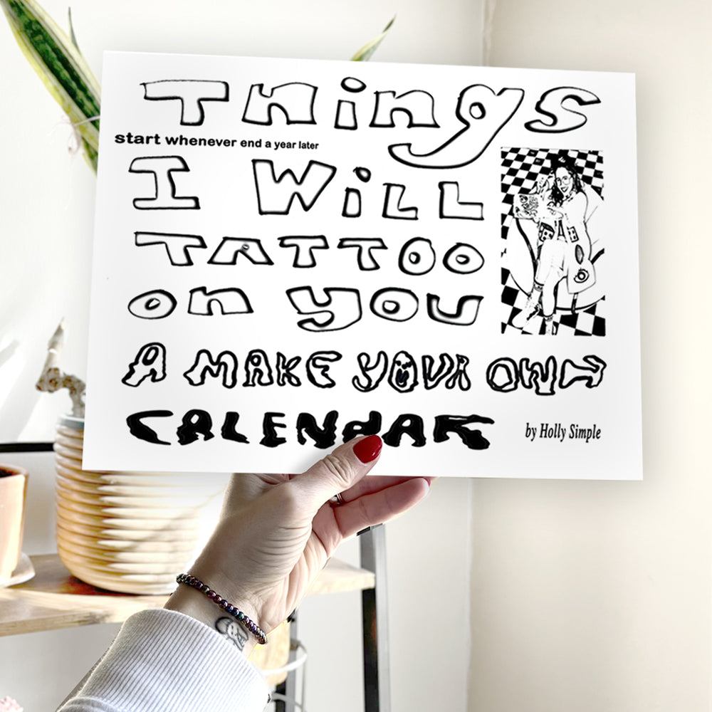 “Things I Will Tattoo on You
