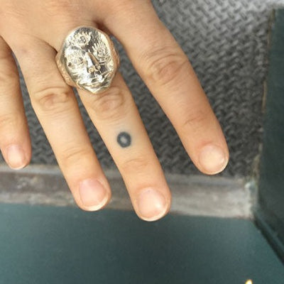 Sculpted Face Ring | Sterling Silver | MADE TO ORDER