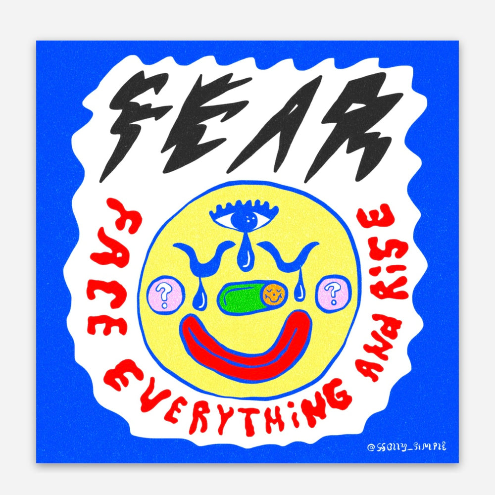 F.E.A.R. Vinyl Sticker