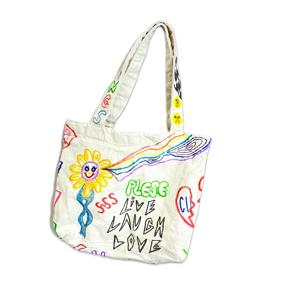 MINI DOODLES TOTE | MADE TO ORDER