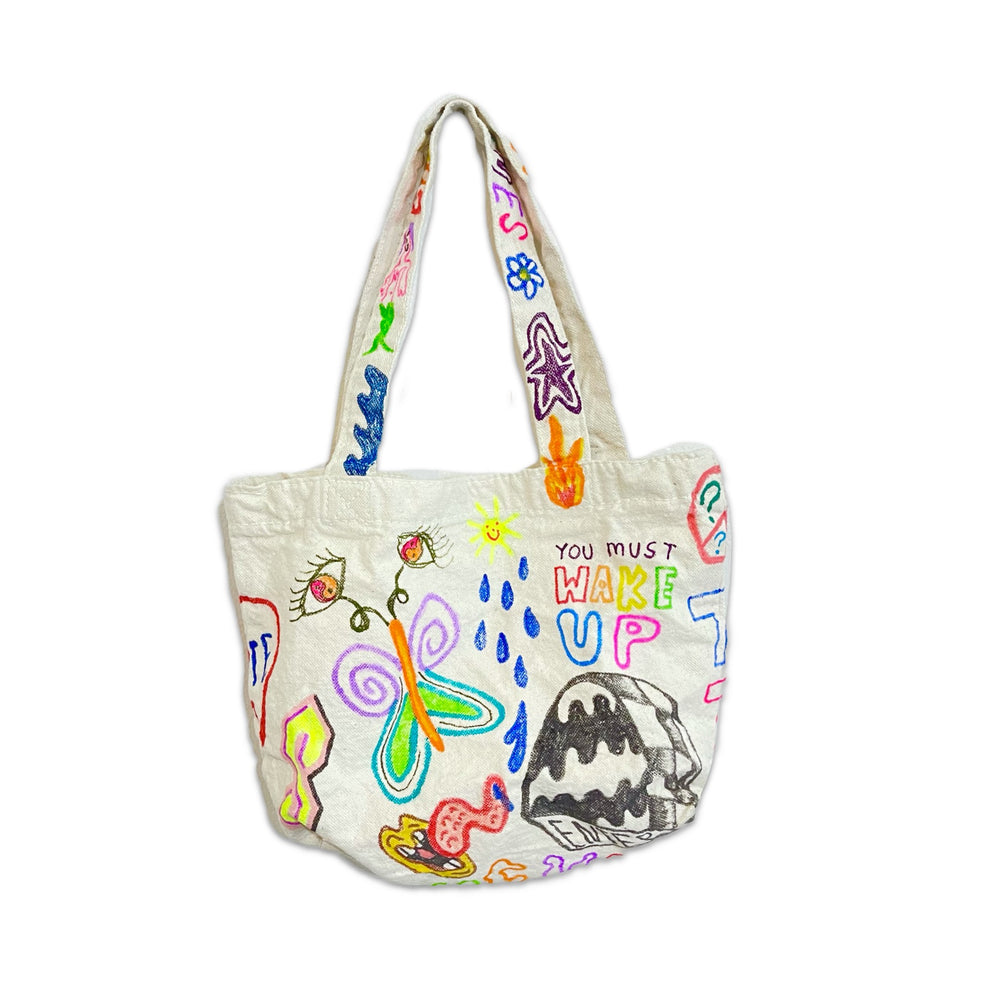 MINI DOODLES TOTE | MADE TO ORDER