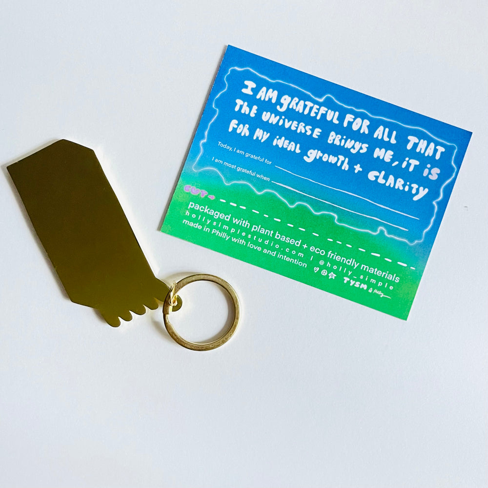 DAILY REFLECTIONS KEYCHAIN | GRATITUDE