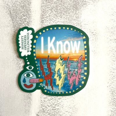 I Know H.O.W. Vinyl Sticker