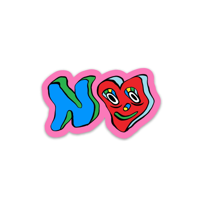 N❤️ Vinyl Sticker